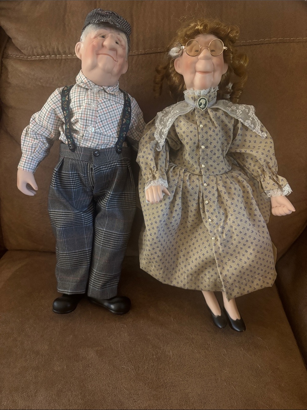 Classic Grandparent Doll Pair - Na Na & Pop Pop